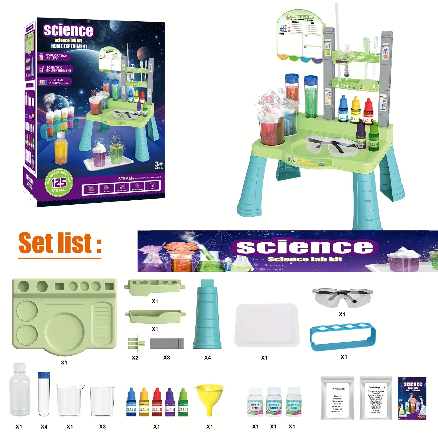 First Science Kit for Kids Lea - Kids First Education 评论和价格