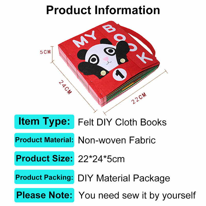 Non-Woven Felt Fabric Sewing D - Kids First Education 评论和价格