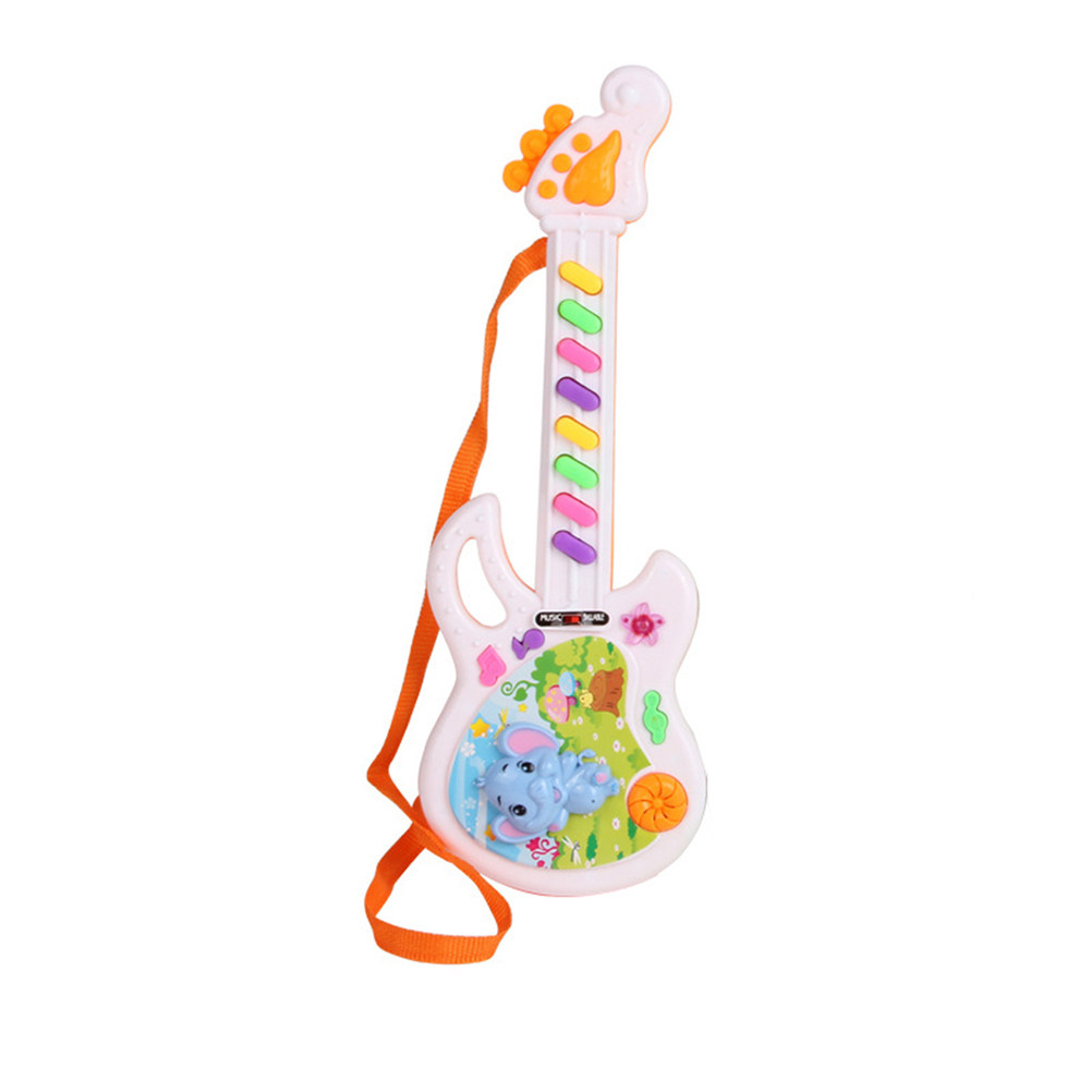 8 Keys Cartoon Electronic Guit - Kids Education Rhymes 评论和价格