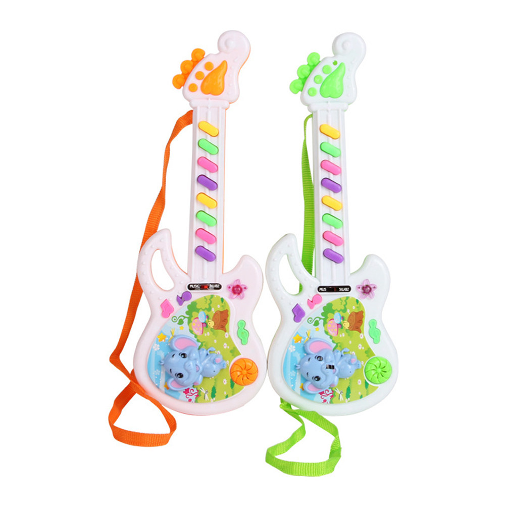8 Keys Cartoon Electronic Guit - Kids Education Rhymes 评论和价格