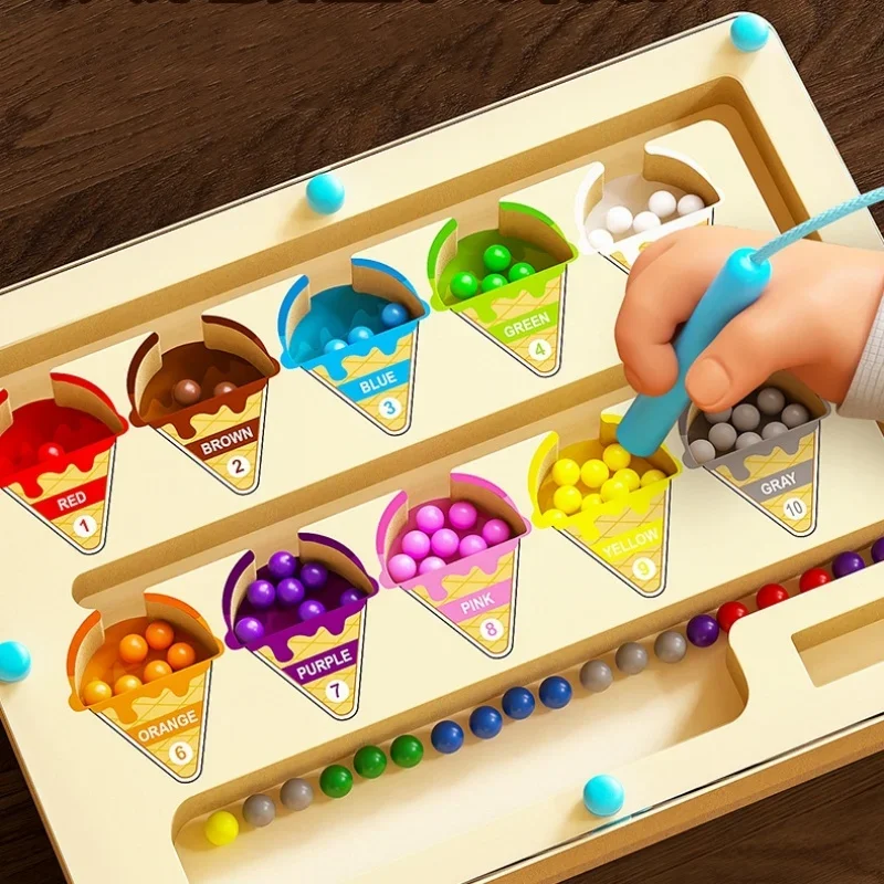 Ice Cream Magnetic Color and N - Kids Education Number 评论和价格