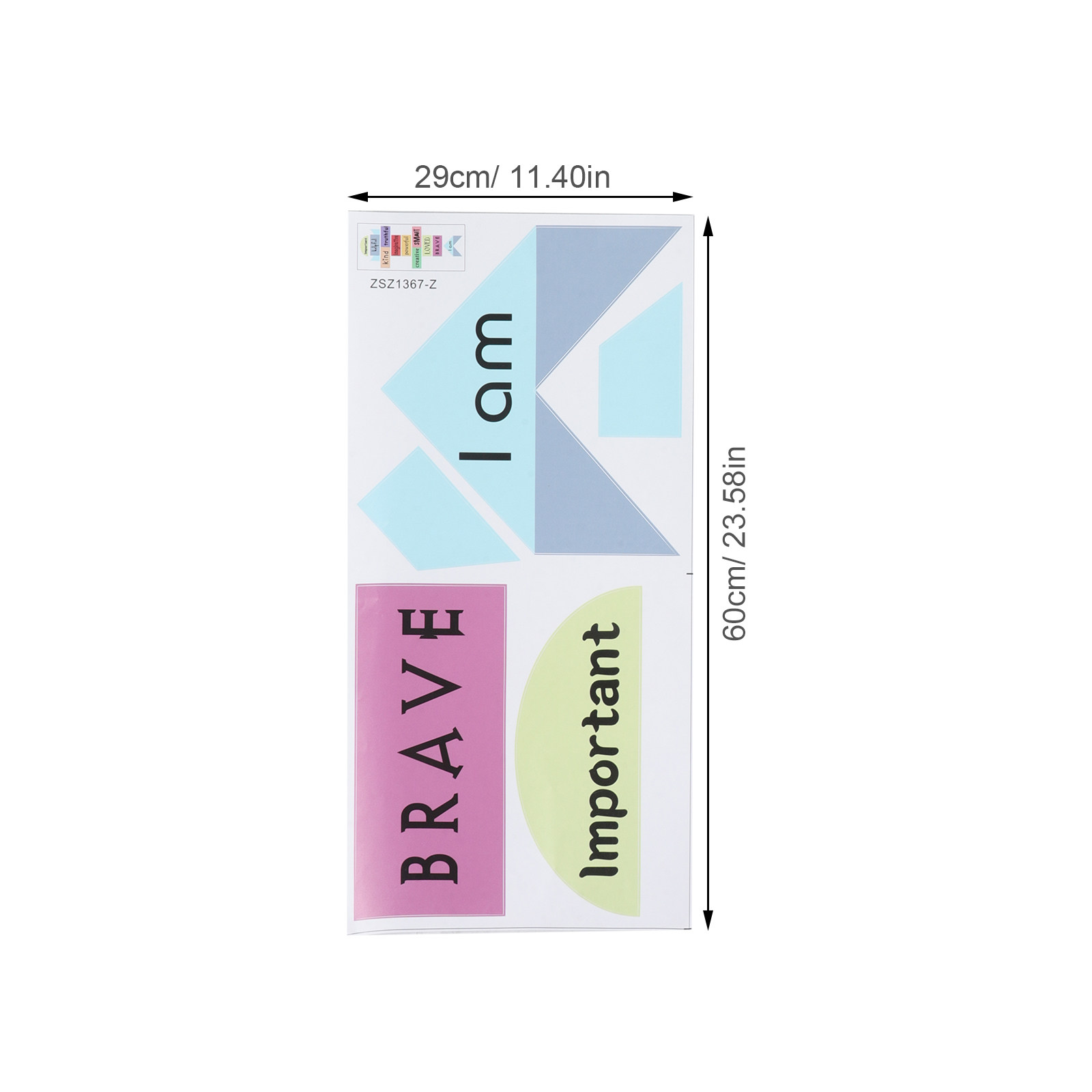 3pcs Motivational Rocket Floor - Kids Education Motivation 评论和价格