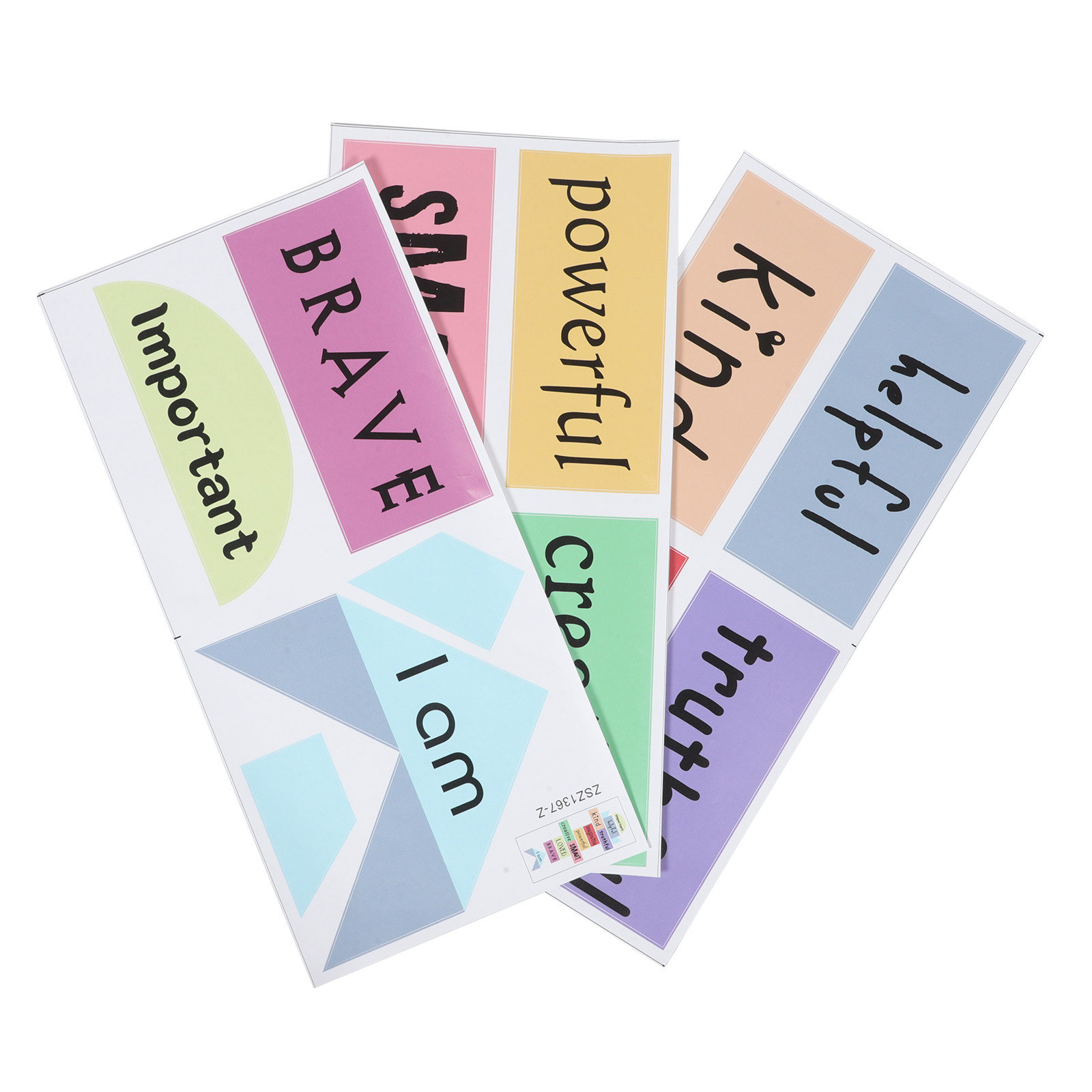 3pcs Motivational Rocket Floor - Kids Education Motivation 评论和价格